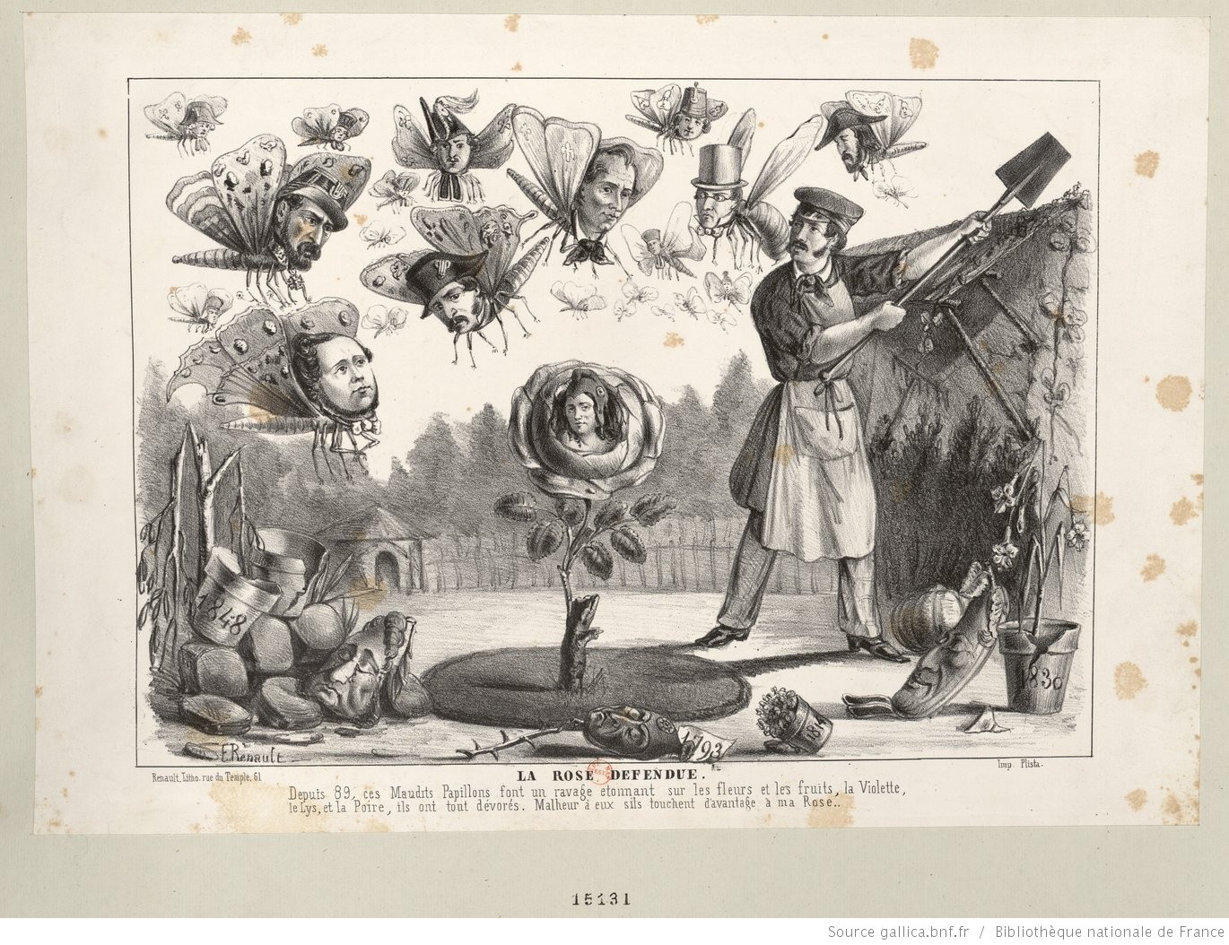 King Louis Philippe I turning into a pear. 1831 French political cartoon. :  r/europe